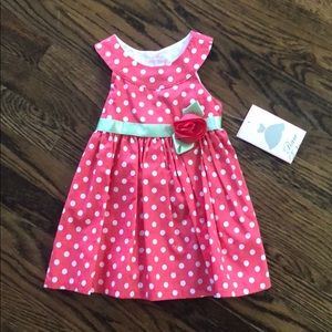 Infant girls 12M dress. Never been worn. Perfect!